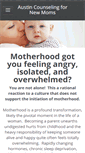 Mobile Screenshot of counselingfornewmoms.com